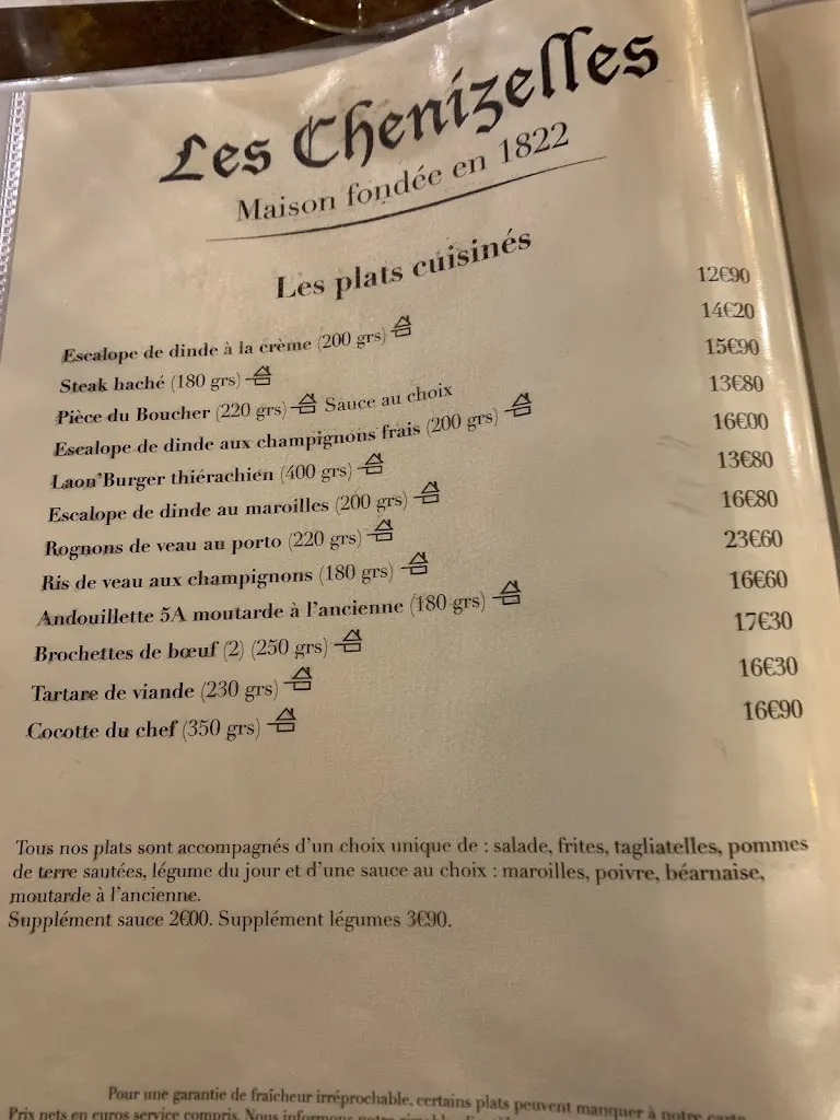 Menu_Les Chenizelles_Laon_image_2