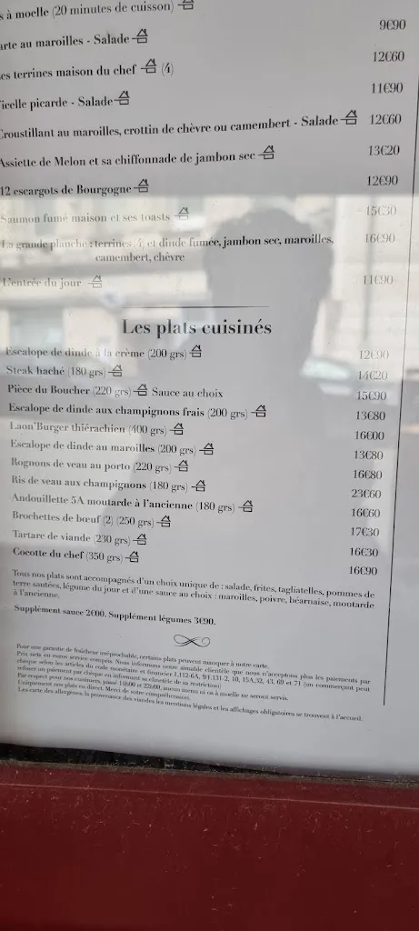 Menu_Les Chenizelles_Laon_image_4