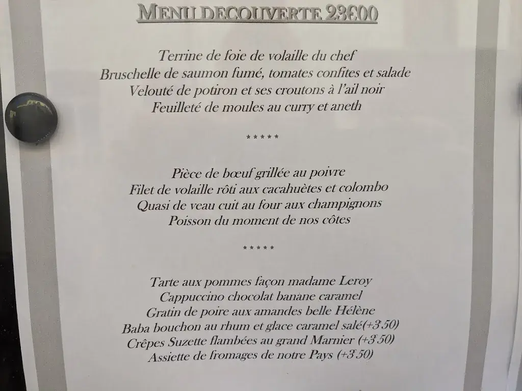 Menu_Restaurant la Breteche_Hesdin-la-Forêt_immagine_3