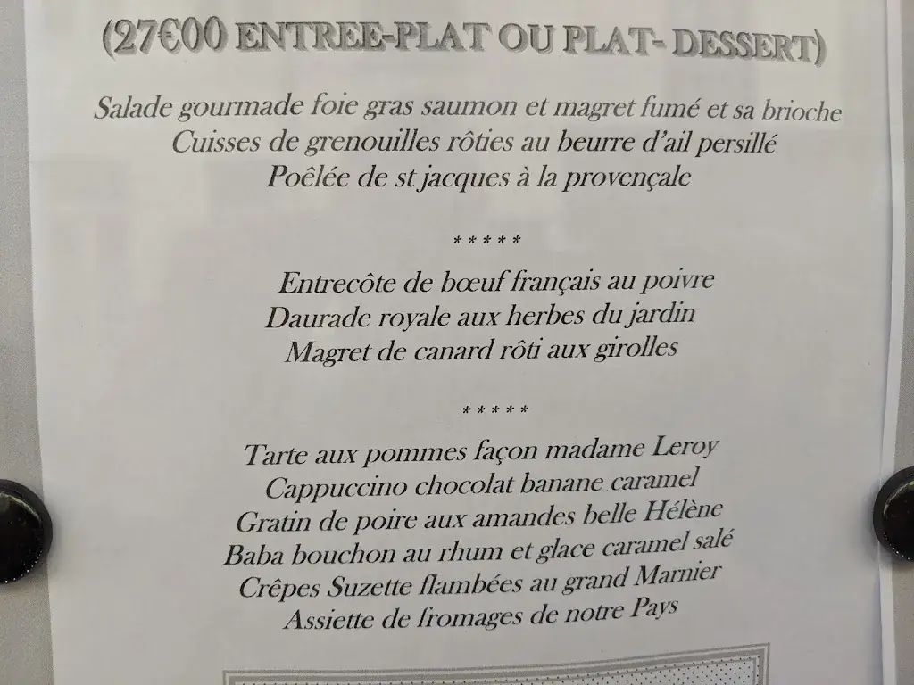 Menu_Restaurant la Breteche_Hesdin-la-Forêt_immagine_4