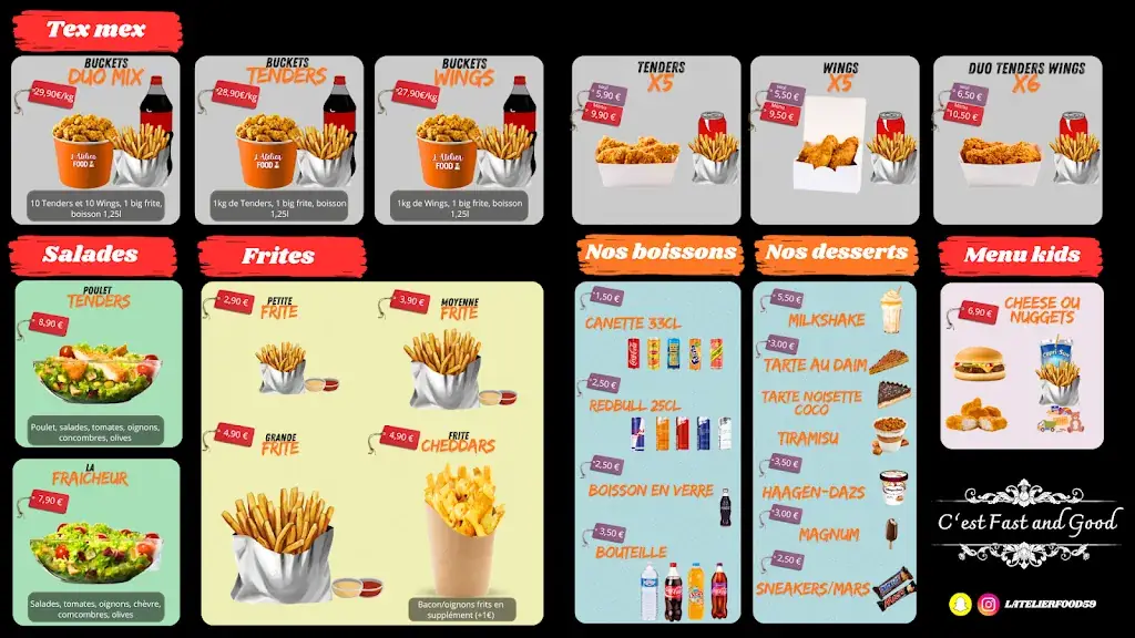 Menu_L’ATELIER FOOD_Armentières_image_2