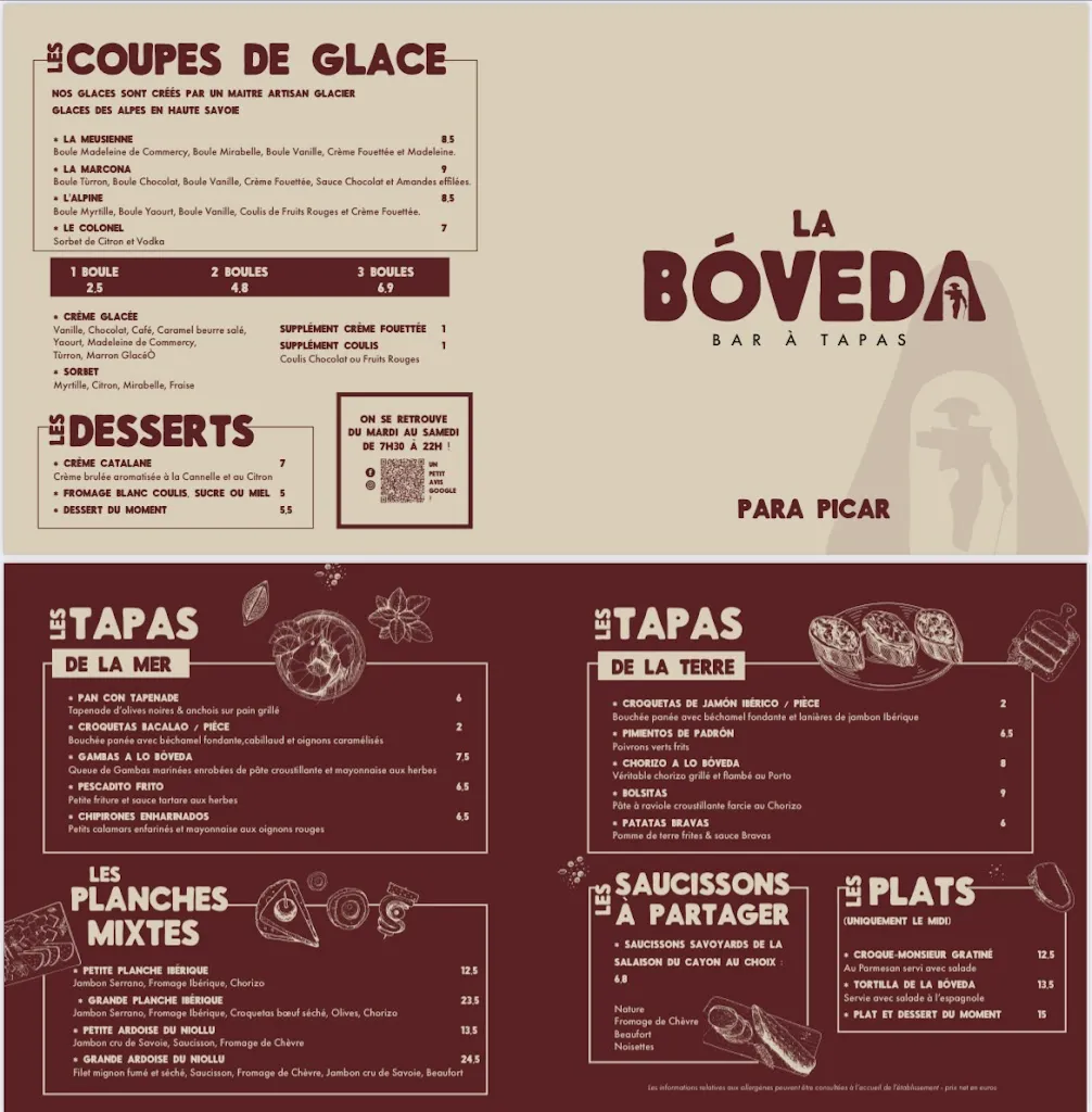 Menu_La Bóveda_Albertville_image_1