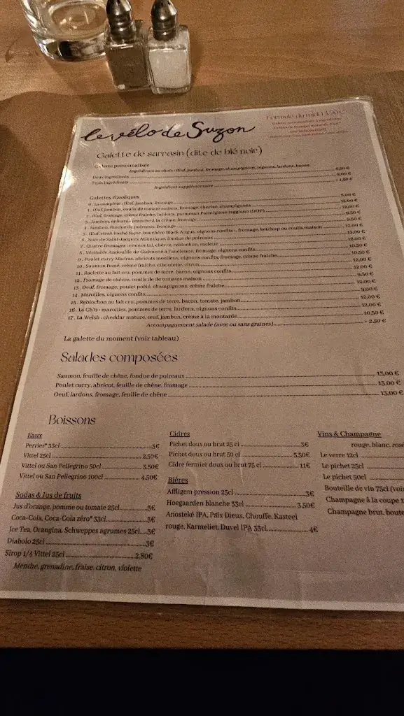 Menu_Le Vélo de Suzon_Armentières_image_2