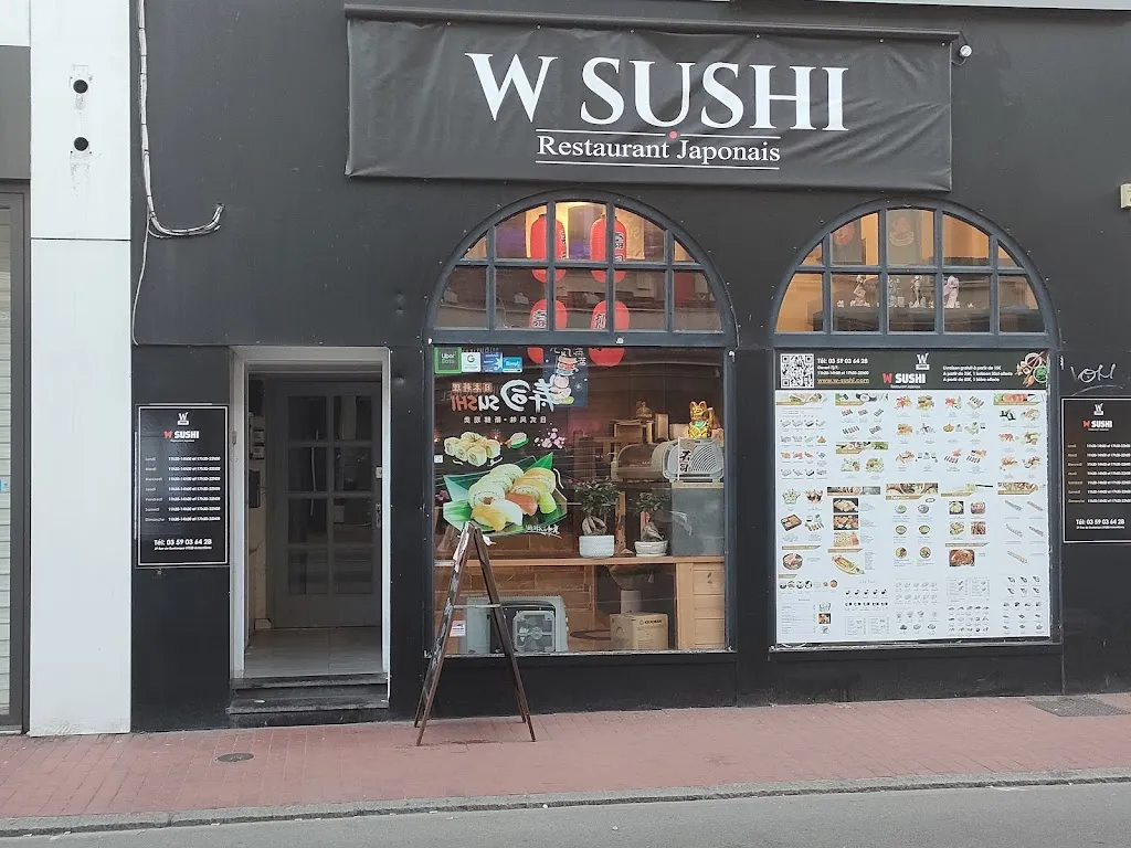W Sushi restaurant in Armentières