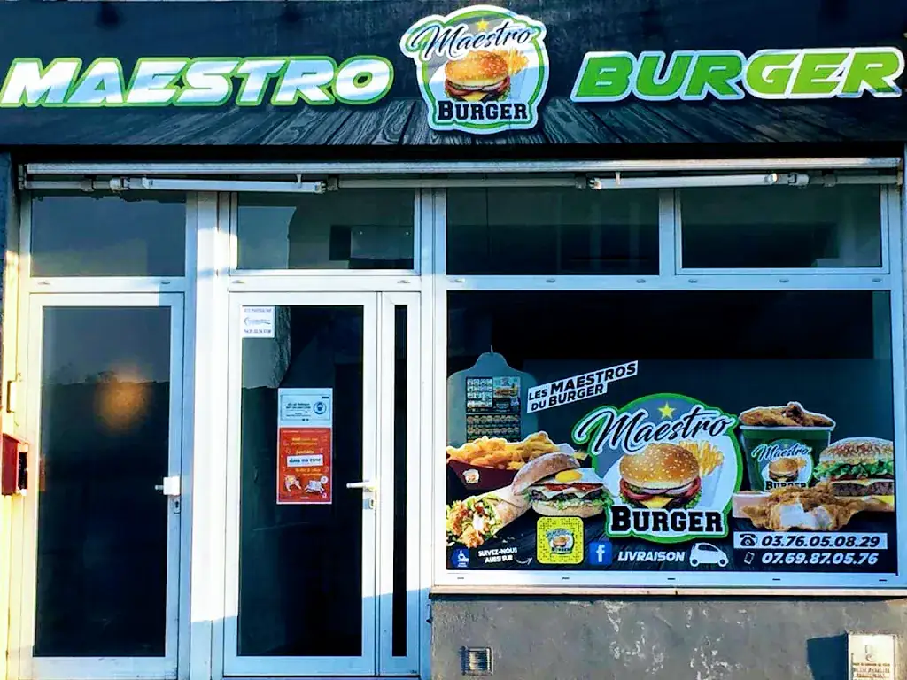 LE MAESTRO BURGER restaurant in Armentières