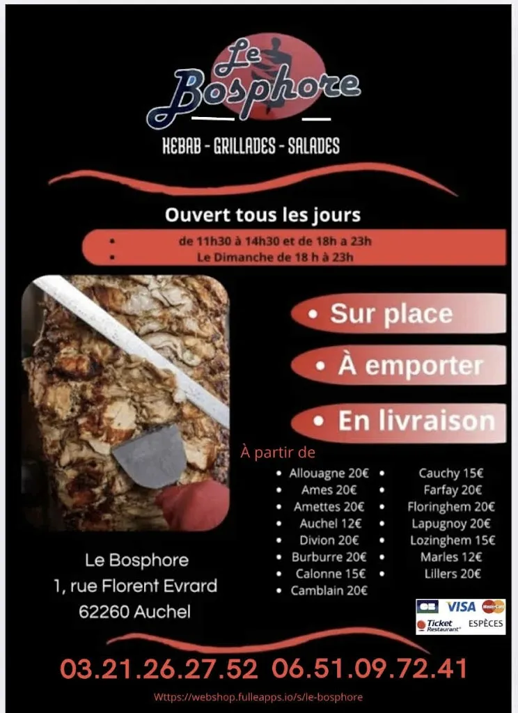 Menu_Le Bosphore_Auchel_image_1