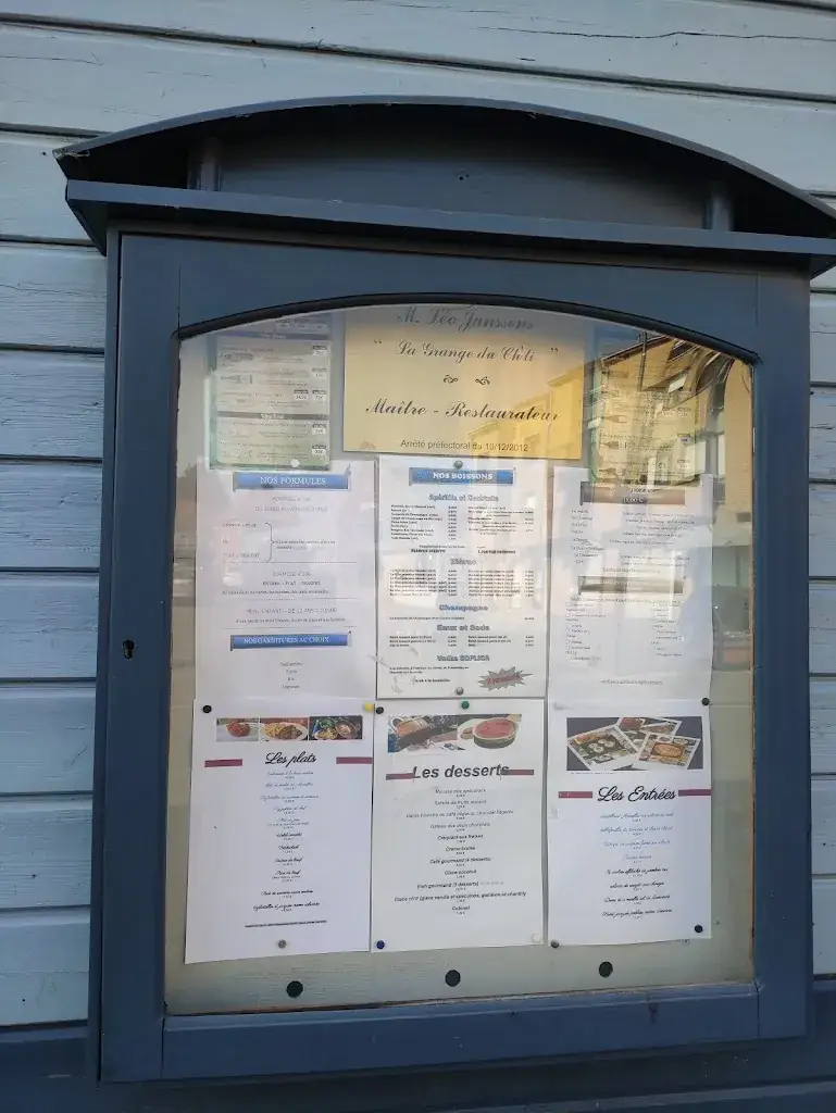 Menu_La Grange du Ch'ti_Auchel_image_2