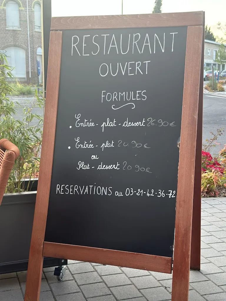 Menu_Restaurant l'Auberge de la Coulotte_Avion_image_1