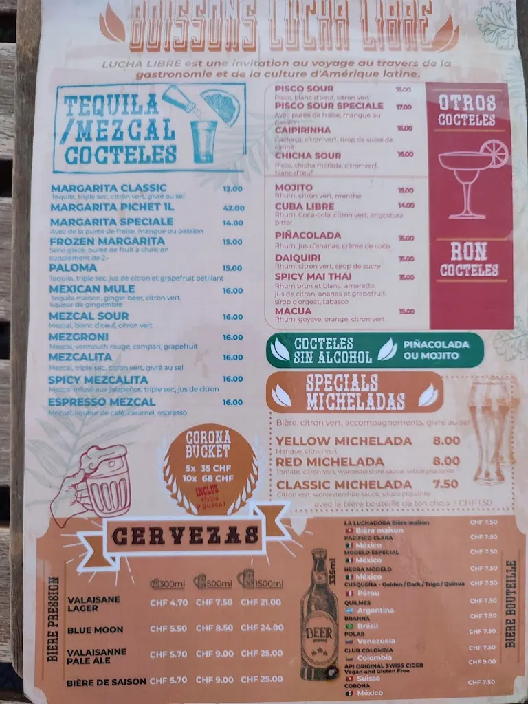 Menu_LUCHA LIBRE Lausanne_Lausanne_image_4