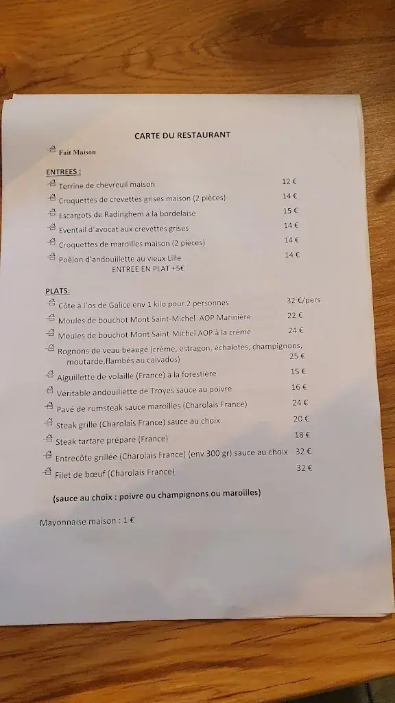 Menu_Le Trou Normand_Baisieux_image_3