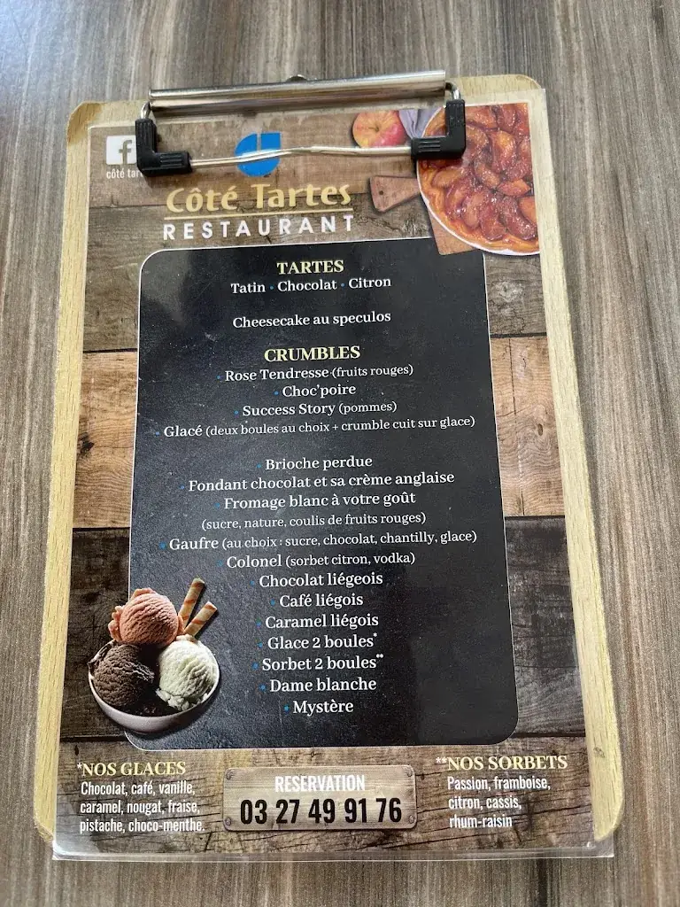 Menu_Côté Tartes_Valenciennes_image_1