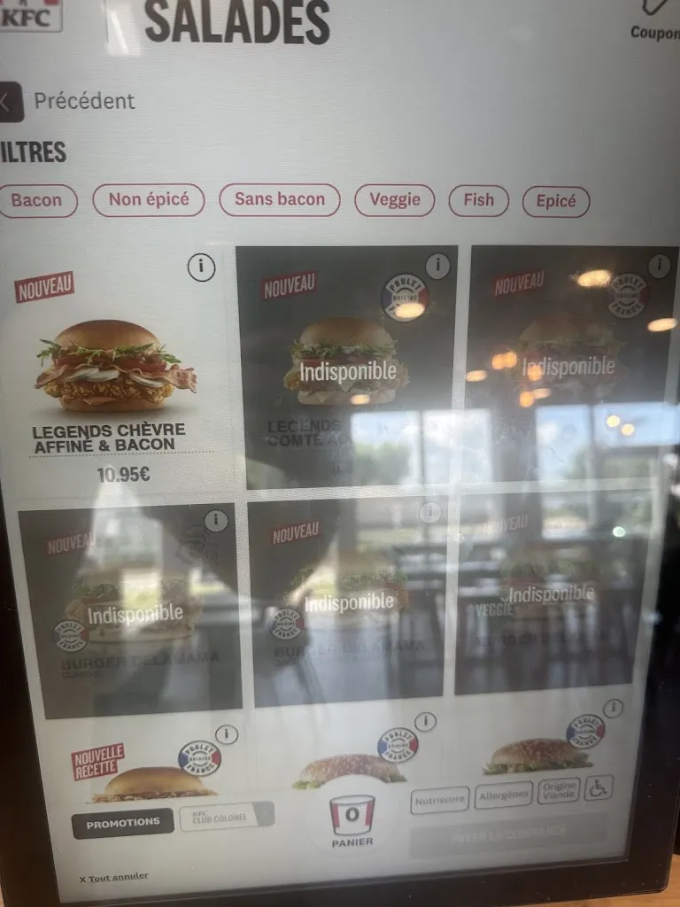 Menu_KFC Aulnoy les Valenciennes_Aulnoy-lez-Valenciennes_image_1