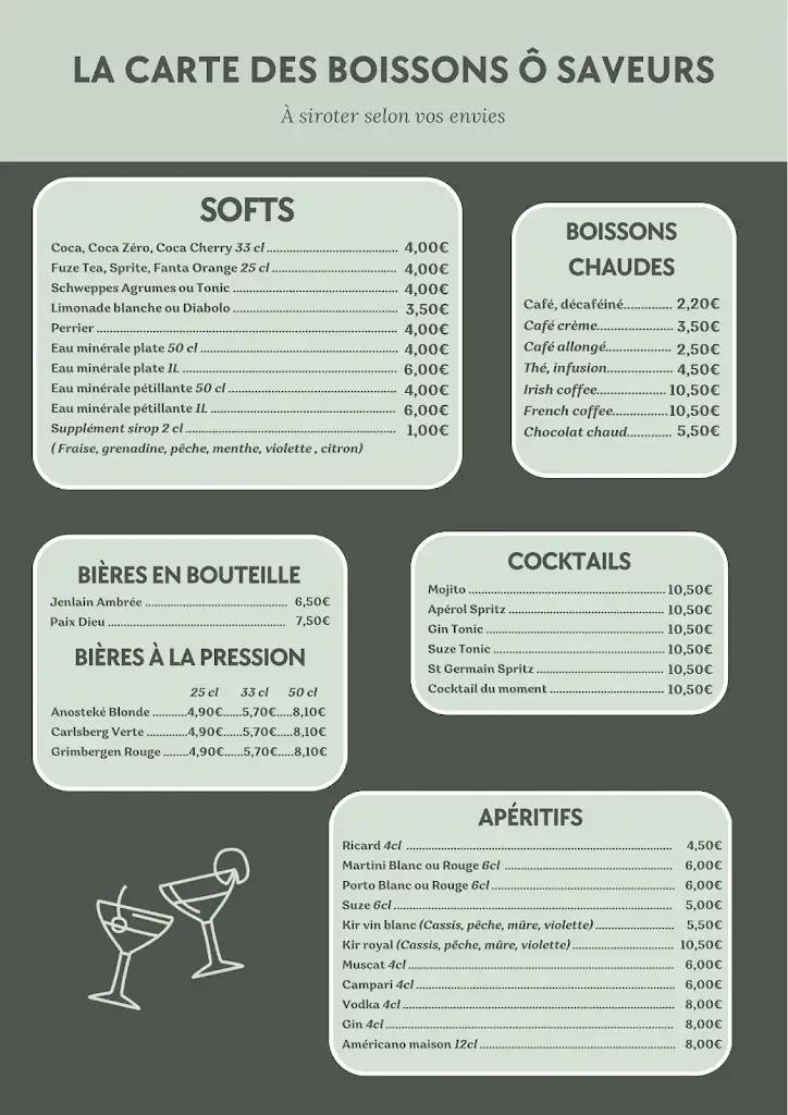 Menü_Ô Saveurs - Restaurant Traditionnel_Valenciennes_Bild_3