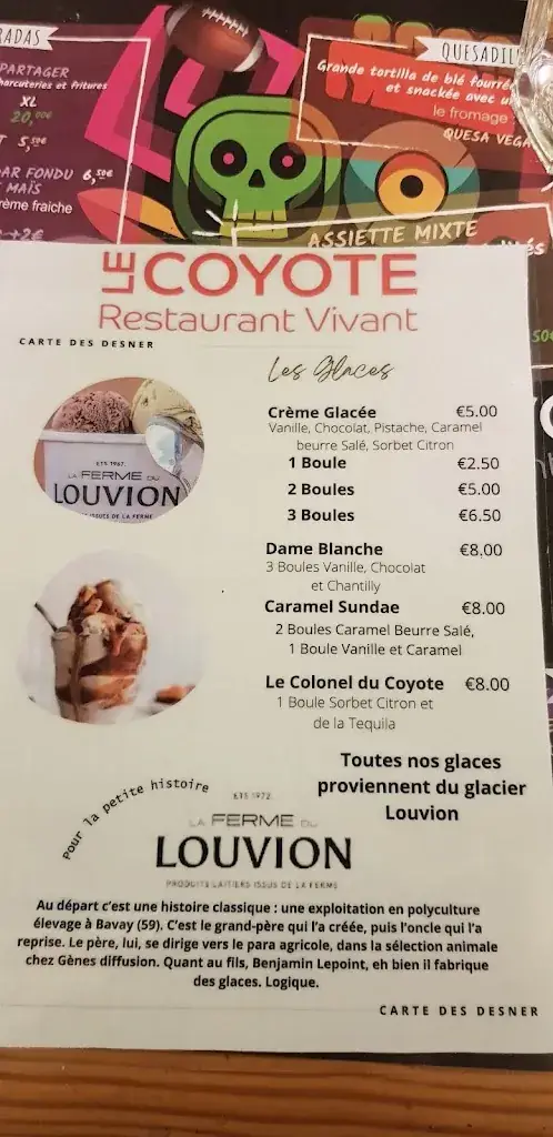 Menu_Le Coyote_Valenciennes_image_3