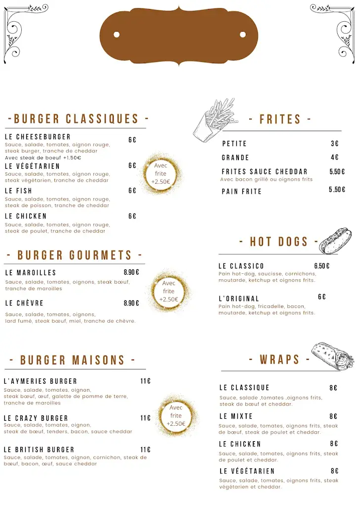 Menu_Friterie La Fontaine_Aulnoye-Aymeries_image_2