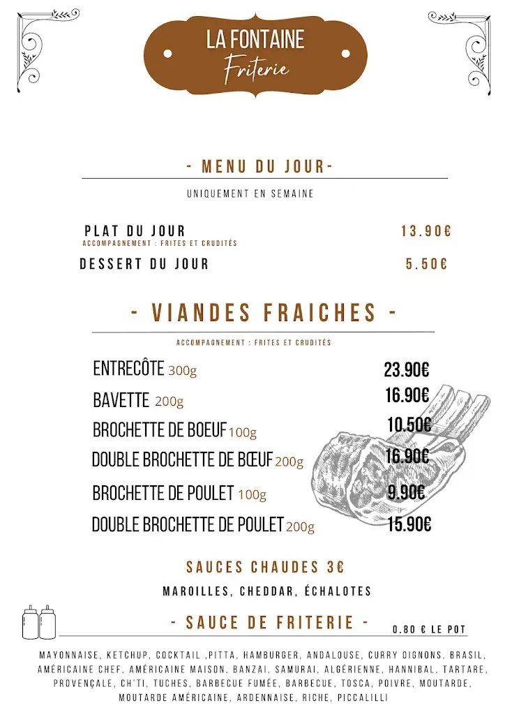 Menu_Friterie La Fontaine_Aulnoye-Aymeries_image_3