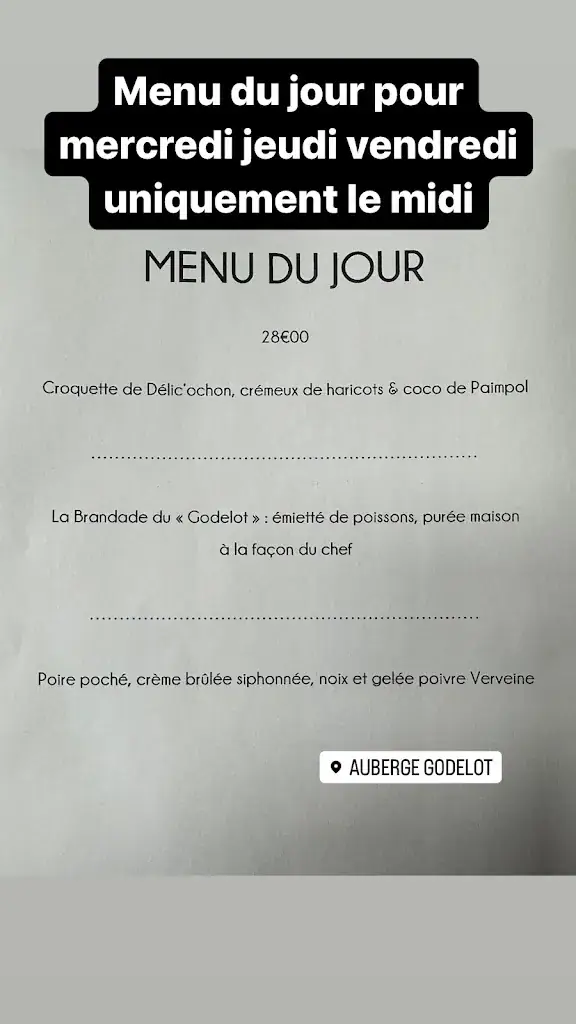 Menü_LE GODELOT_Locquignol_Bild_2