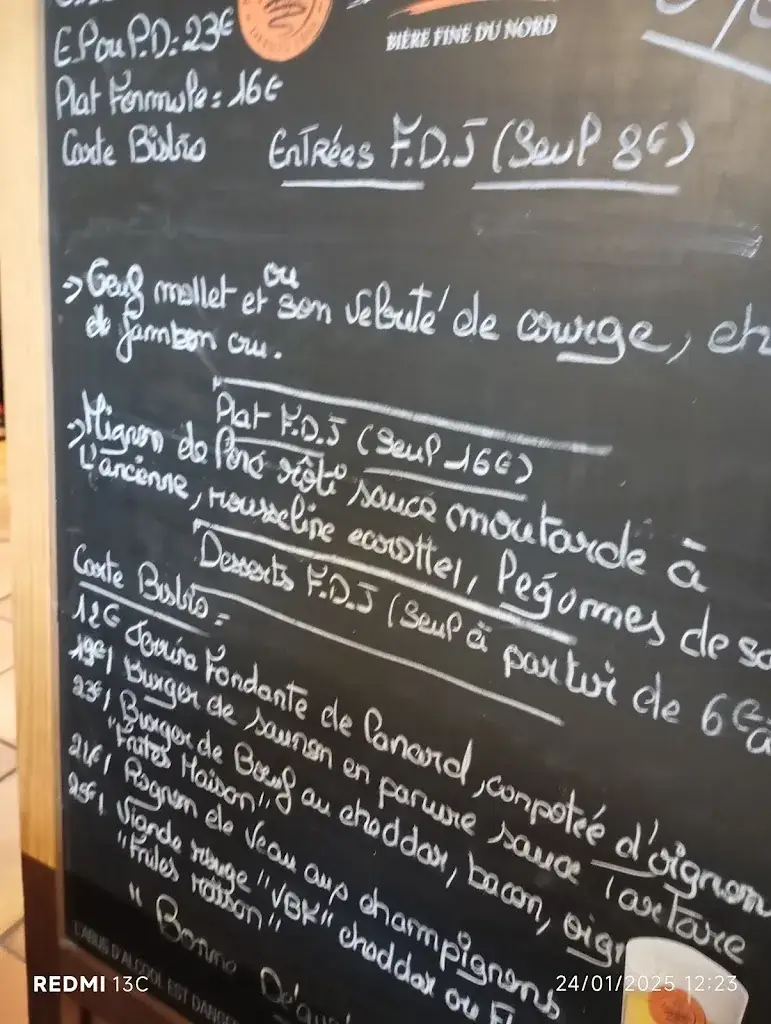 Menu_Estaminet L'ardoise Ruitz_Ruitz_image_2