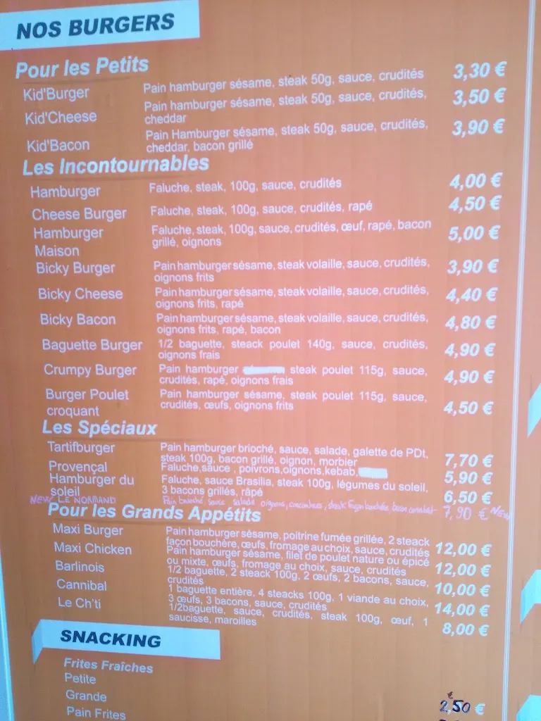 Menu_Friterie Barlin o'bon coin_Barlin_image_3