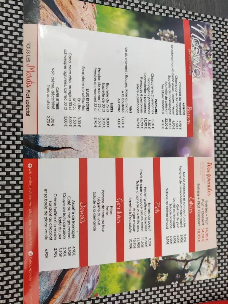 Menu_La brasserie de Noewe_Nœux-les-Mines_imagen_3