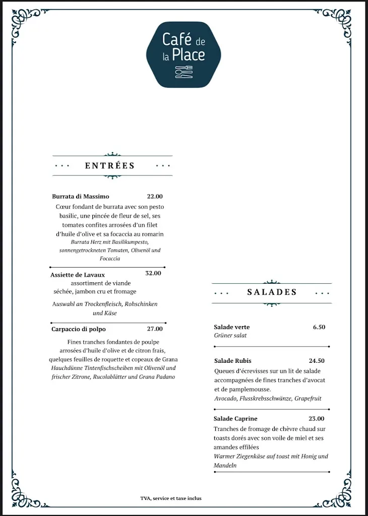 Menu_Café de la Place_Grandvaux_image_1