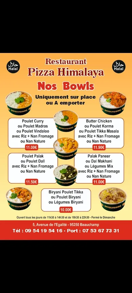 Menu_HIMALAYA Indien et pakistanais restaurant_Beauchamp_image_2