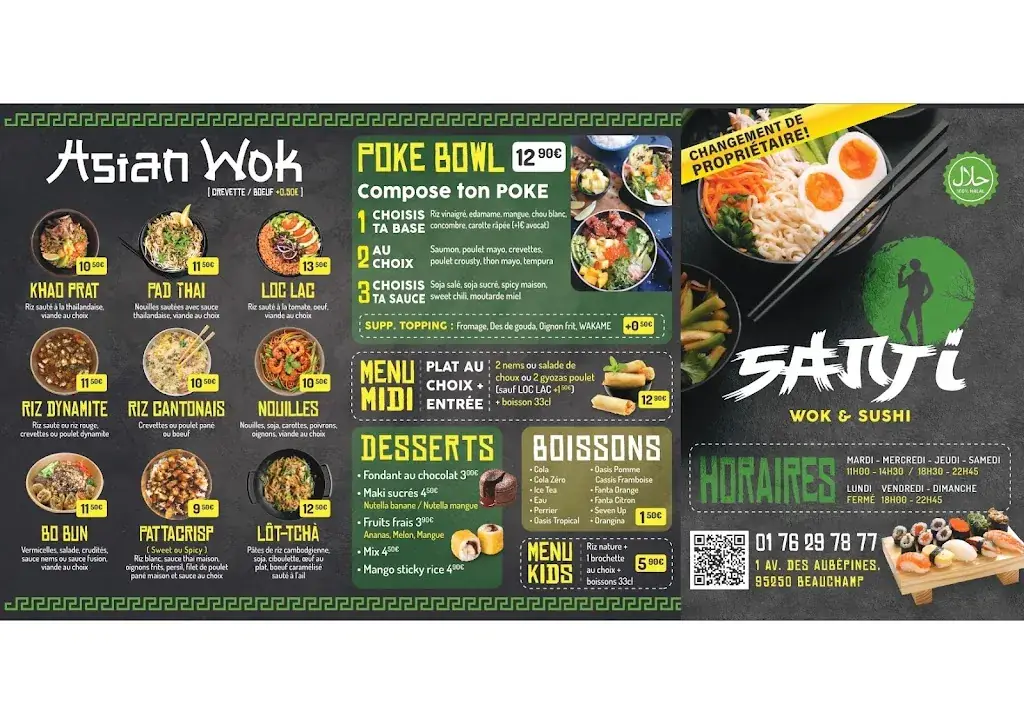 Menu_SANJI - Restaurant Thai et Sushi_Beauchamp_image_2