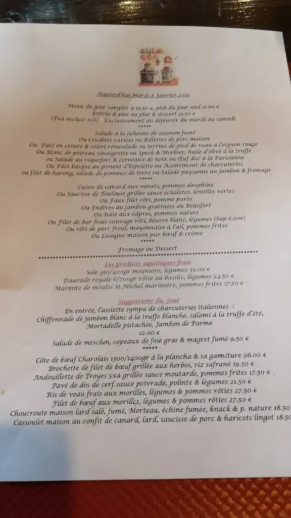Menu_Auberge de l'Hirondelle_Albertville_image_3