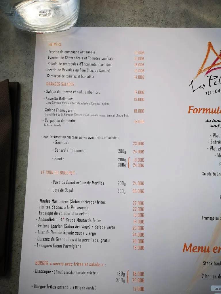 Menu_Les Petites Voiles_Parcieux_immagine_1