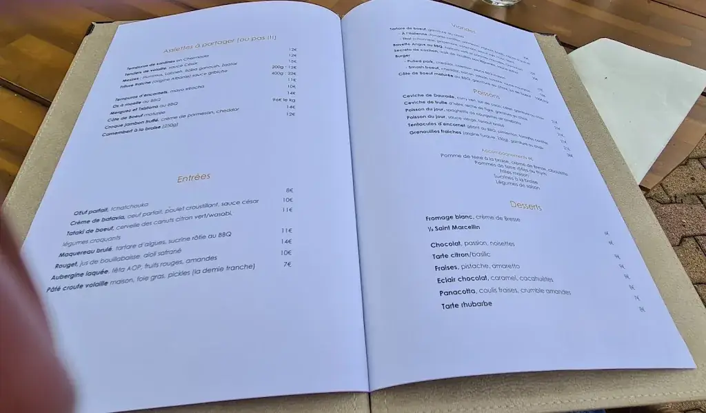 Menu_L'inaTTendu - Restaurant bord de Saône_Reyrieux_image_2