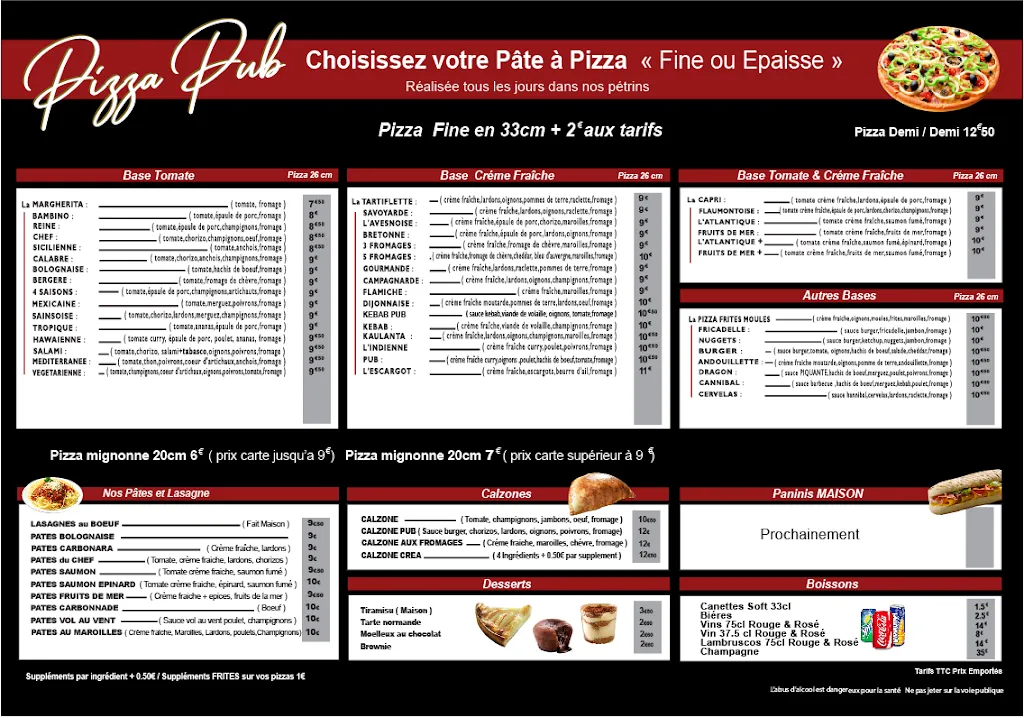 Menu_Pizza Pub_Avesnelles_image_1