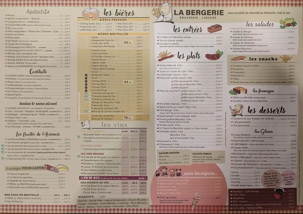 Menu_La Bergerie_Liessies_image_2