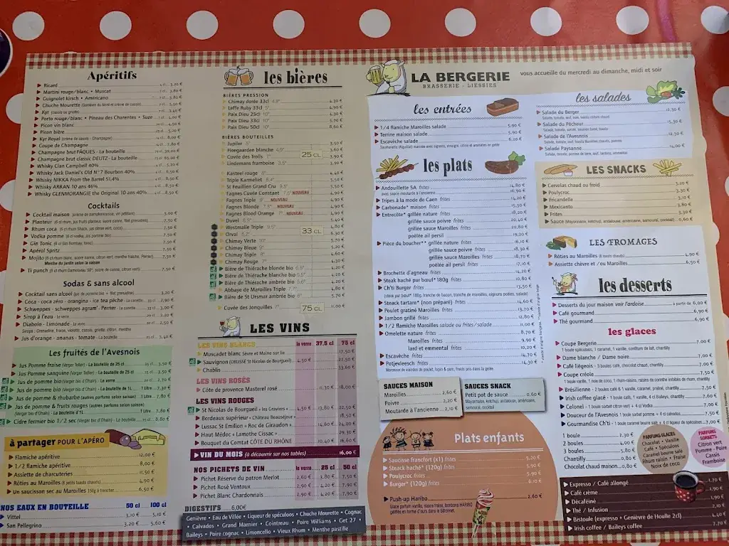 Menu_La Bergerie_Liessies_image_3