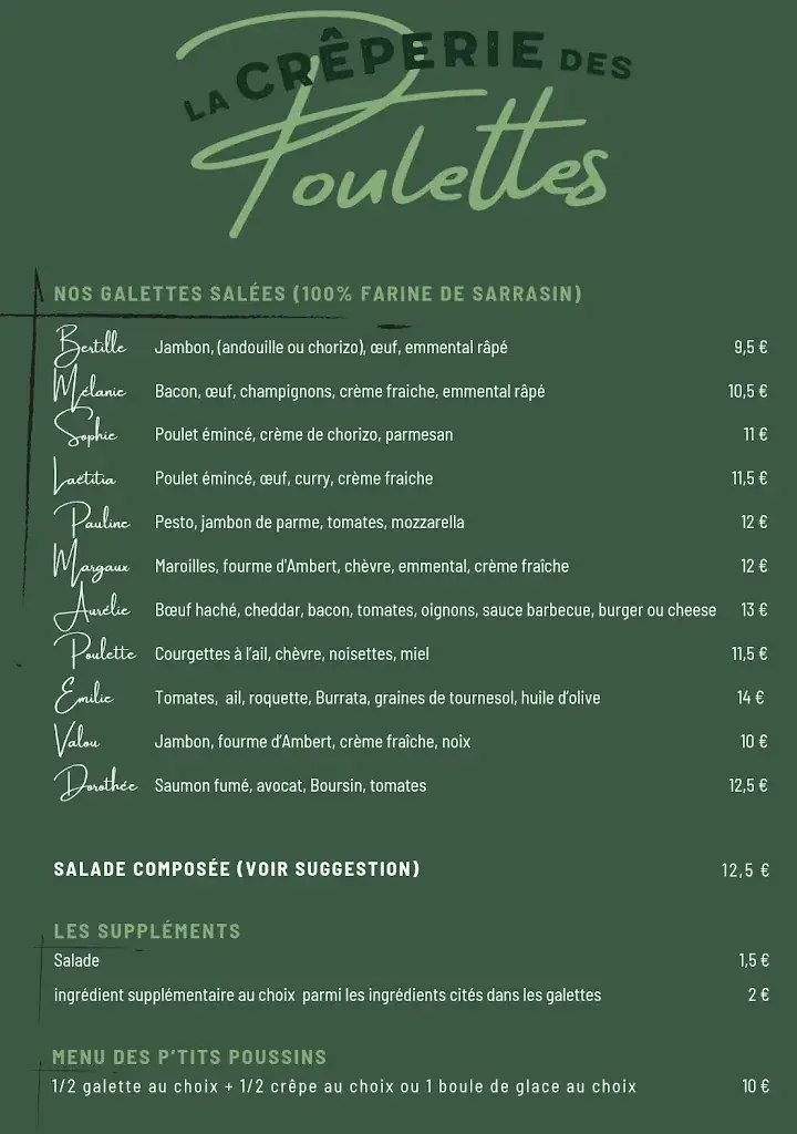 Menu_La crêperie des Poulettes_Bavay_image_1