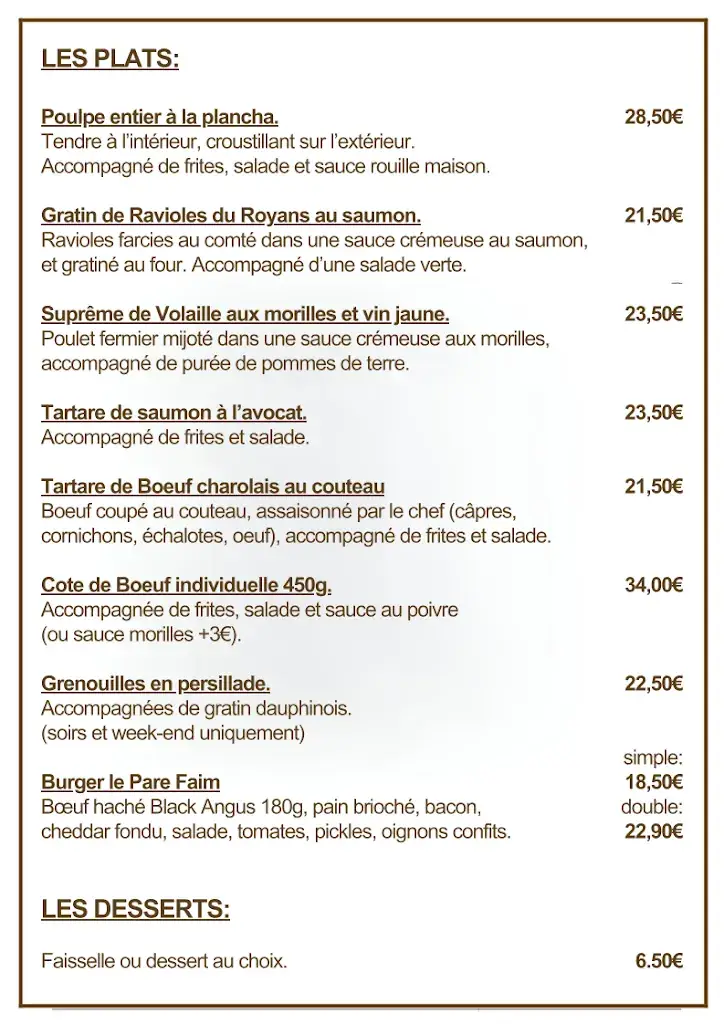 Menu_Le Pare Faim_Communay_immagine_1