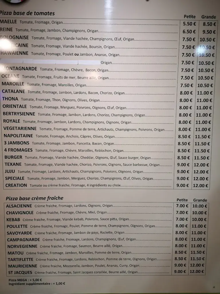 Menu_Pizzeria Au Feu de Bois_Bertry_image_2