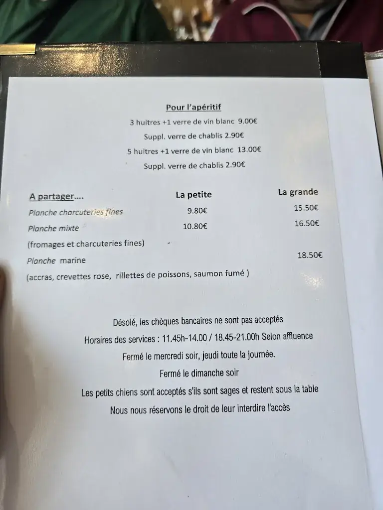 Menu_La Grignote_Berck_image_2