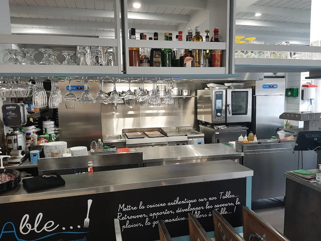 A table restaurant in Berck