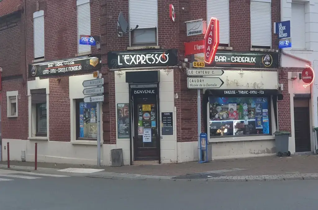 Cafe L'expresso restaurant in Beauvois-en-Cambrésis