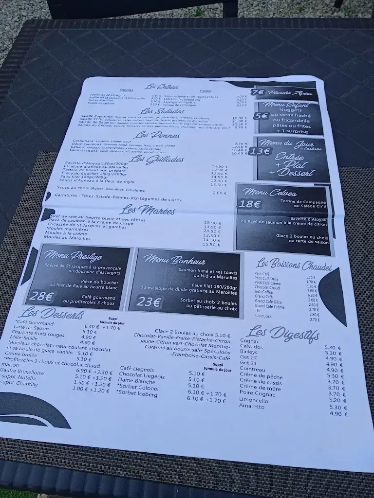 Menu_Le Celvea_Caudry_image_1