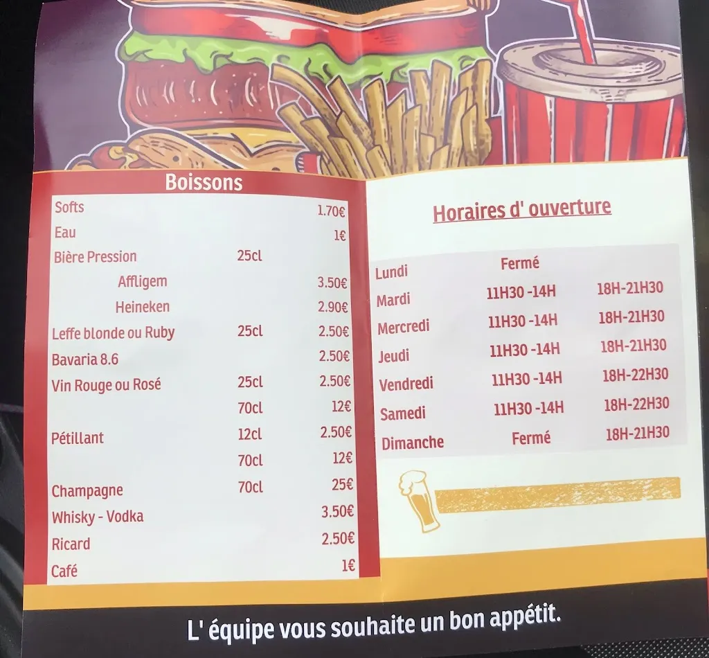 Menu_La Friterie Beauvoisienne_Beauvois-en-Cambrésis_image_3