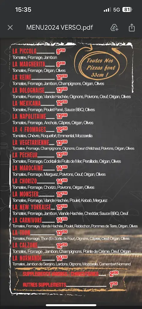 Menu_La Grange aux pizzas_Beauvois-en-Cambrésis_image_2