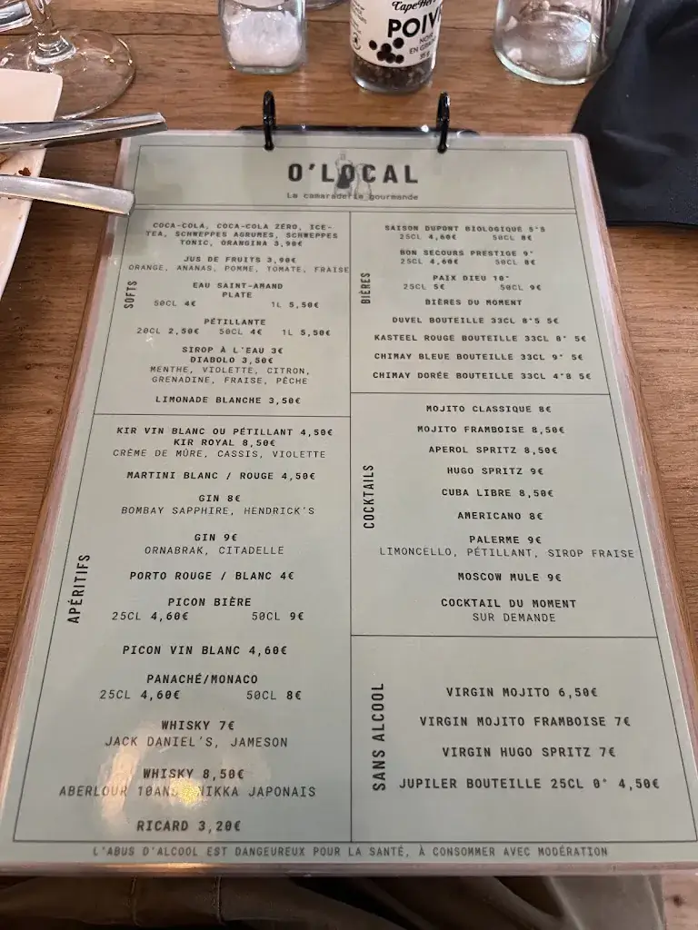 Menu_Brasserie O'local_Bersée_image_4