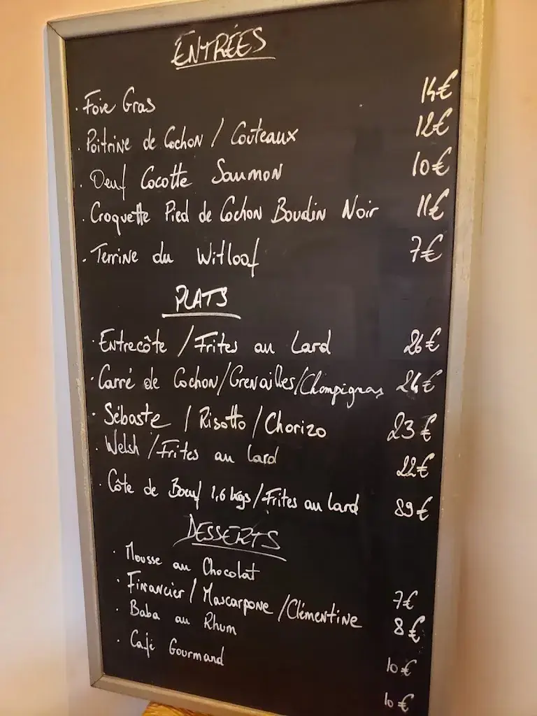 Menü_Le bistrot du Witloof_Ennevelin_Bild_4