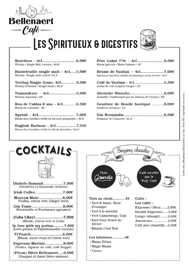 Menu_Bellenaert Café - Bailleul_Bailleul_image_3