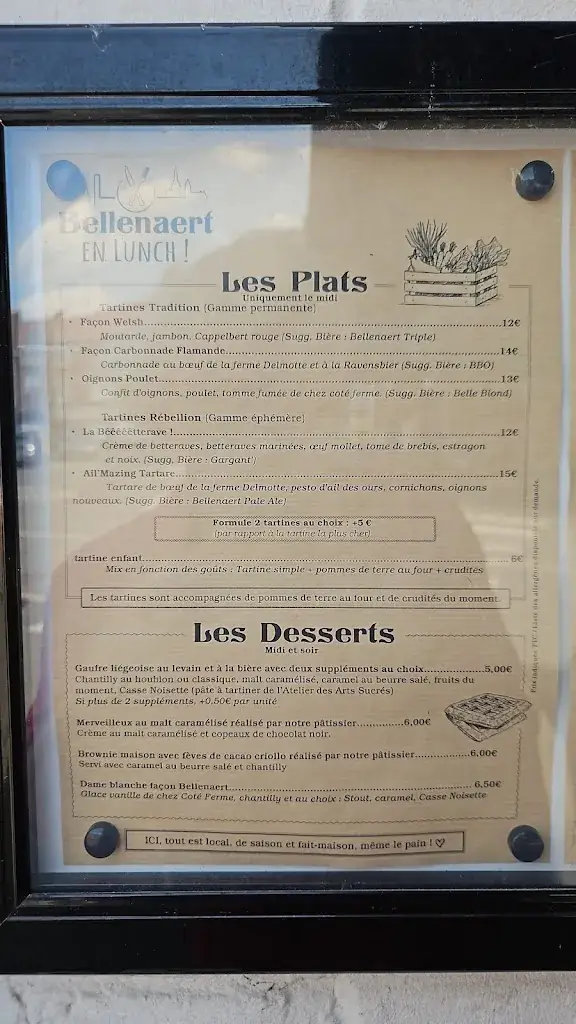 Menu_Bellenaert Café - Bailleul_Bailleul_image_4