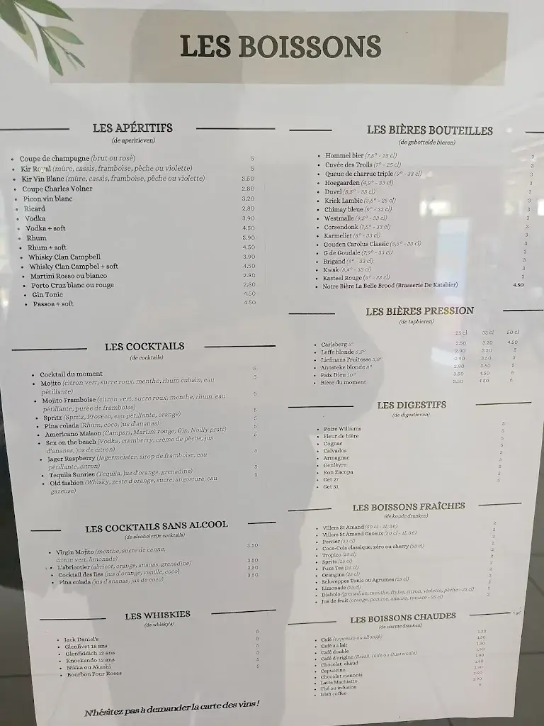 Menu_La MAISON restaurant By E.Leclerc_Bailleul_image_1