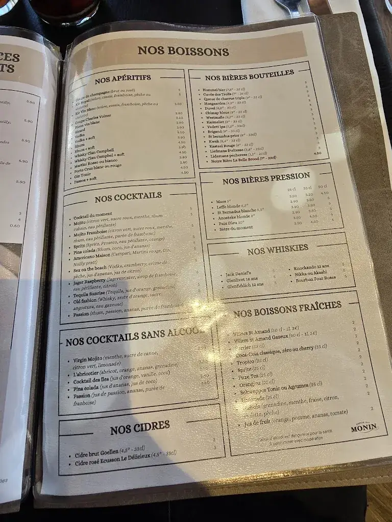 Menu_La MAISON restaurant By E.Leclerc_Bailleul_image_2