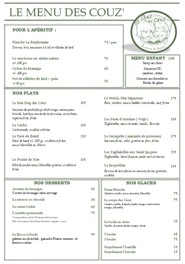 Menu_Chez les Couz_Bailleul_image_1