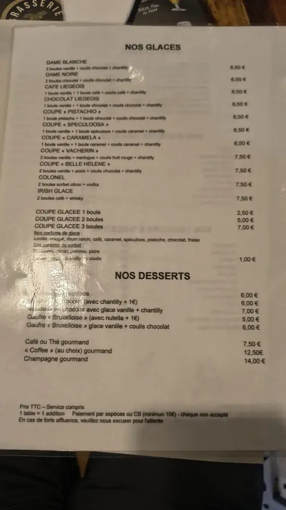 Menu_Estaminet Le Chalet du mont noir_Saint-Jans-Cappel_image_2